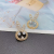 14K Gold Fashion Graceful Personality Pearl Bunny Earrings Niche Design Ear Studs Earrings for Women