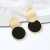 European and American Fashion Minimalist Metal Earrings Niche Design Elegant Earrings New Popular Retro Fashion Earrings