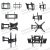 LCD TV bracket wall mount for 14-42 Inches