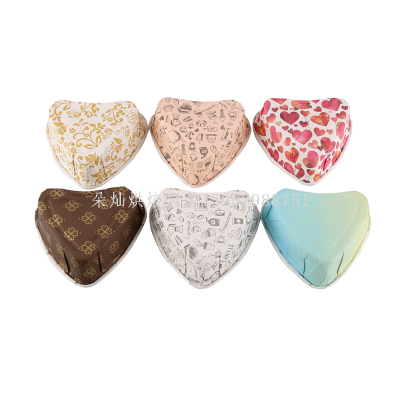 Love Heart-Shaped Cake Paper Cups Cake Cup