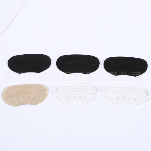 Manufacturers Supply Anti-Wear Foam Adjustable Shoe Size Size 半 Pad Shoe Stickers Heel Stickers Cloth Surface Silicone Adhesive