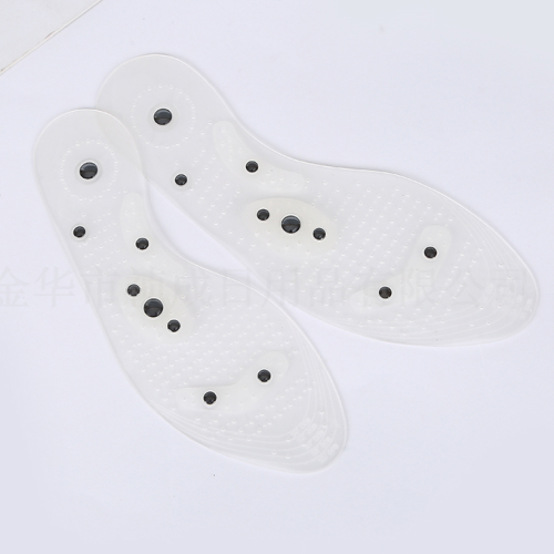 Transparent massage Magnet Deodorant Breathable Foot Health Care Magnet Men and Women Foot Acupoint Massage Full Pad Insole