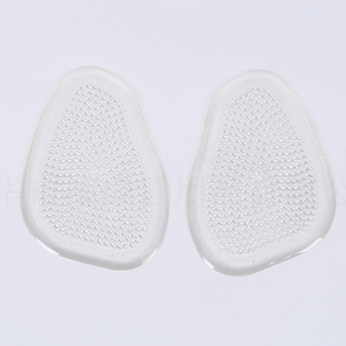 Transparent Particle Palm Pad Soft and Pain-Proof non-Slip Front Half Pad Size 半 Pad High Heel Insole Wholesale