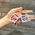 New Mickey Cube Ornaments Wholesale Keychain Pendant Schoolbag Car Cartoon Doll Accessories Keychain Cute