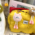 Cute Cartoon Key Button Plush Doll Doll Small Briquette Handbag Pendant Car Key Chain Accessories Small Gift