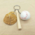 Creative Baseball Keychain Handbag Pendant Baseball Fans Supplies Gift Sports Souvenir
