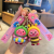 Internet Celebrity Cross-Dressing Loopy Ruby Keychain Female Little Beaver Schoolbag Pendant Couple Car Key Chain Small Gift