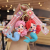 Mermaid Keychain Pendant Girl Bag Ornaments Cartoon Cute Doll Key Chain Couple Small Gift Wholesale