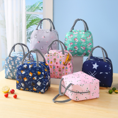 Insulated Bag Lunch Bag Ice Pack Lunch Bag Fresh-Keeping Bag Picnic Bag Outdoor Bag Picnic Bag Storage Bag Hand Bag