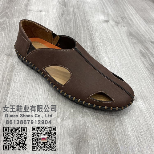 factory customized men‘s hollow breathable outdoor beach shoes men‘s casual shoes