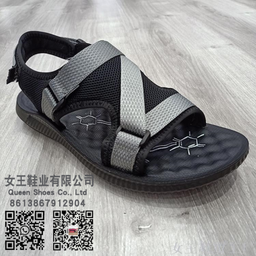 fashion round toe simple and comfortable style factory customized men‘s shoes summer sandals