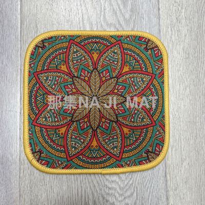 European Coaster Placemat Heat Proof Mat Mouse Pad Bathroom Toothbrush Coaster