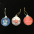 Factory Direct Sales Products in Stock New Listing Creative Environmental Protection LED Christmas Three-Dimensional round Warm White Atmosphere Decoration KT-C