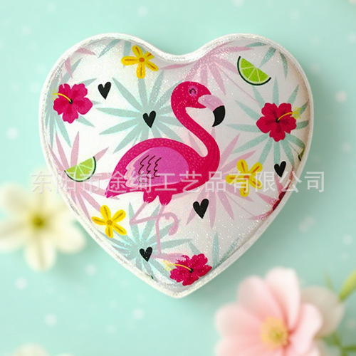 火烈鸟墙贴灯 立体发光彩色有CE证书带钮扣电子光纤装饰 源头工厂