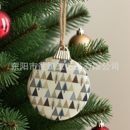 发光圣诞树挂 创意立体混款变色有CE证书光纤装饰品 源头工厂直销