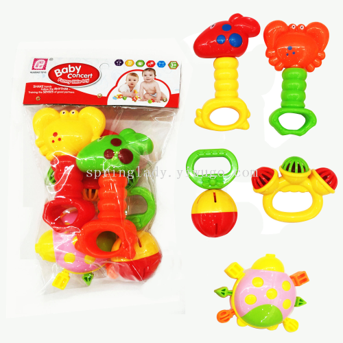 pring Lady Baby Toys Baby Rattle Newborn 0-1 Years Old Early Education Educational Children Baby Male and Female 