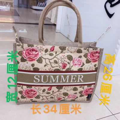 Xile Factory Portable Beach Bag Summer Pack Sack Printed Logo Pattern Text Hand Gift Customized Bags