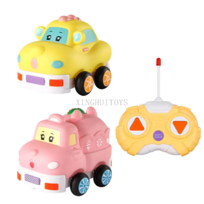 Baby Kids Remote Control Car Cartoon Car Hobby Remote Control with Music