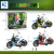 Light Sound Inertia Simulation Beach Motorcycle Toy Color Box Gift Hot Selling Children