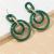 2023 new color ring earrings