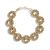 European and American style fashionable Golden twist shape necklace cross-border e-commerce wholesale women