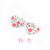 15 * 17mm Heart Shaped Cloth Wrapper Button Customized Flower Cloth Summer DIY Hair Accessories Headdress Earring Accessories Customized