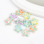 21mm Five-Star Cailco Five-Pointed Star Cloth Wrapper Button Customized Hair Accessories Headdress Earring Accessories Customized Cloth Buckle