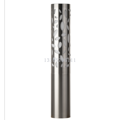 Stainless steel warning post portable pre-buried thickened movable road bollards removable reflective anti-collision isolation pile car resistance columns