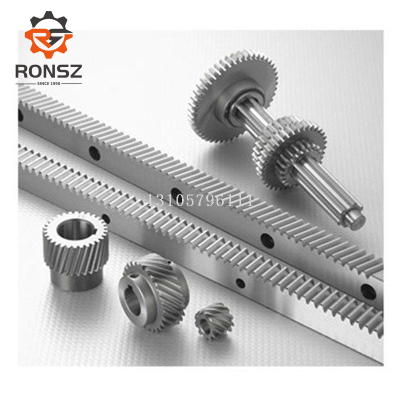 Industrial Precision Rack 1/1.5/2/2.5/3/4/5 Mold Spur Gear Straight Rack Quenching Punching Non-Standard Custom