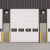 with Clear View Window Can Be Perspective Garage Door, Color Can Be Customized, Turn Plate, Match Warning Column