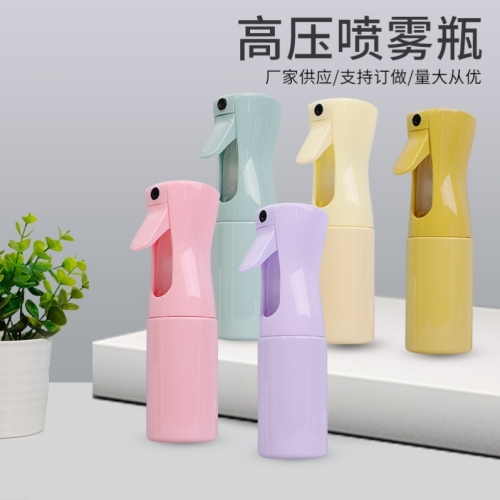 厂家供应 马卡龙色彩色总监喷壶高压持续喷雾 细雾自动持续喷雾器