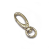 Rotating Diy Alloy Dog Buckle Multi-Specification Hardware Accessories Hanging Buckle Chain Hook Keychain