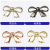 Luggage Hardware Accessories Bow Decorative Buckle Diy All-Match Metal Shoes Flower Bow Shoes Decorations