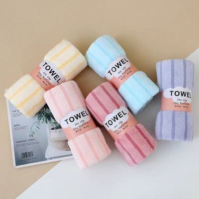 Xinjiang Cotton Towel Stall Five Yuan Model Long-Staple Cotton Coral Fleece Thickened Pure Cotton Soft Absorbent Comfortable Lint-Free