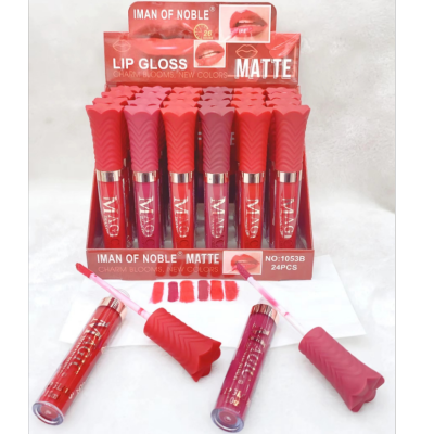 Iman of Noble Brand 2023 New Red Series Lip Gloss No Stain on Cup Durable Not Easy to Fade