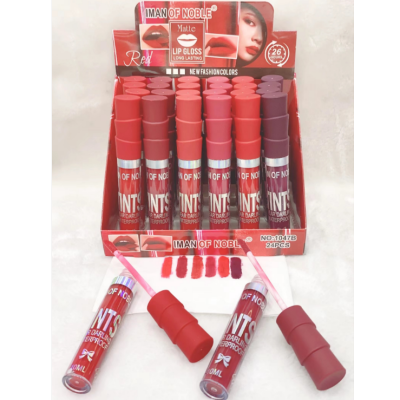 Iman of Noble Brand 2023 New Red Series Lip Gloss No Stain on Cup Durable Not Easy to Fade
