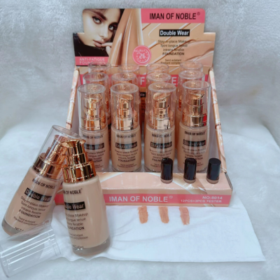 Iman of Noble 2023 New with Test Pack Liquid Foundation to Create Natural Cream Skin Makeup Effect