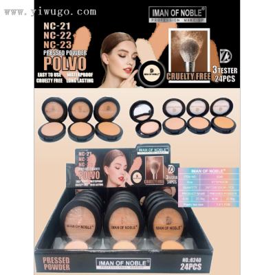 Imano Fnoble Brand 2023 New Light Color Powder with Test Pack Convenient Silky Soft Coke Covering Pores