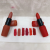 Iman Ofnoble New Six-Color Lipstick Blush No Stain on Cup Test Pack Bullet Lipstick Texture Moisturizing