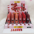 Iman of Noble New Six-Color Lipstick Blush No Stain on Cup Test Pack Lipstick Texture Moisturizing Bullet