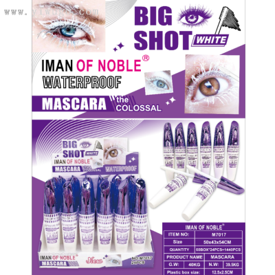 Iman of Noble Brand 2023 New Style White Mascara Advanced Waterproof Thick Durable Makeup