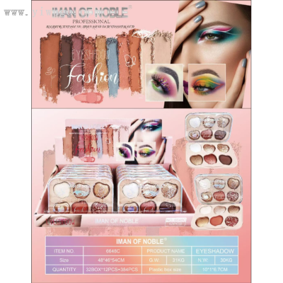 IMAN OF NOBLE New Shimmer Eyeshadow 2-in-1 Natural Eyeshadow Professional Make-up Wholesale