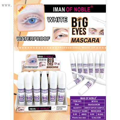 Iman of Noble 2023 New Style White Mascara Advanced Waterproof Thick Long Durable Makeup