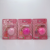 Imanofnoble New Two Lip Gloss Key Chains with Fur Balls Moisturizing and Refreshing Lip Gloss Multi-Color 520 Series