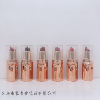 iman ofnoble brand cross-border new arrival 6-color matte no stain on cup lipstick matte moisturizing and brightening