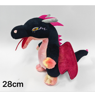 Foreign Trade New Popular Fire-Breathing Dragon Pterosaur Kweichow Moutai Dinosaur Doll Lightning Fire-Breathing Dinosaur Plush Toy