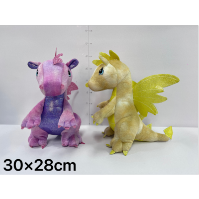 Foreign Trade New Popular Fire-Spraying Dragon Pterosaurus Kweichow Moutai Dinosaur Doll Cute Little Flying Dragon Plush Toy