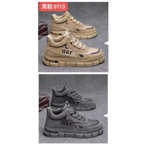 男士高帮马丁靴2025新款防水户外工装靴耐磨防滑舒适耐穿靴子批发