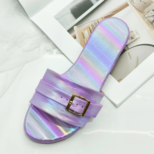 夏季外贸潮州时装工艺女拖鞋厂家直销平底女鞋新款批发女拖鞋