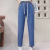 Ice Silk Wide Leg Jeans for Women 2022 Summer New Loose High Waist Drooping All-Matching Comfortable Cropped Wide-Leg Pants